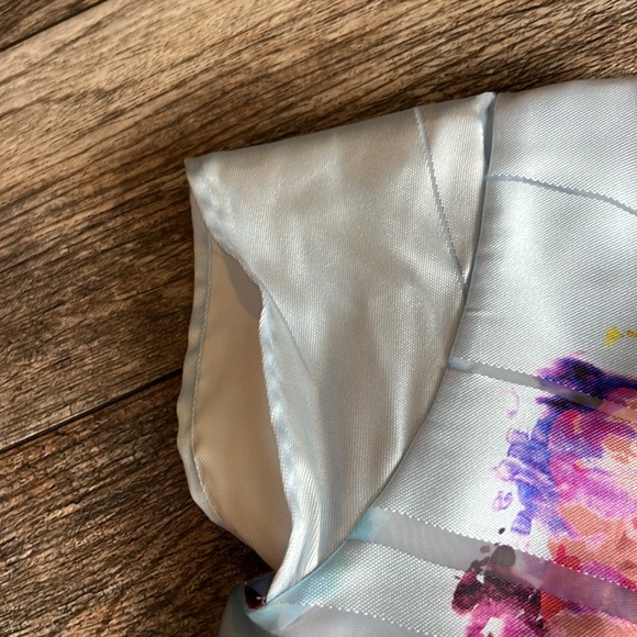 True violet floral dress - Picture 7 of 13